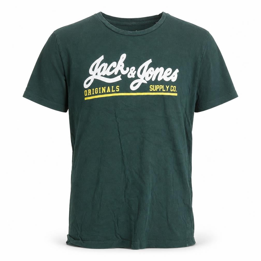 Mens UK Size M JACK & JONES Green  T-Shirt