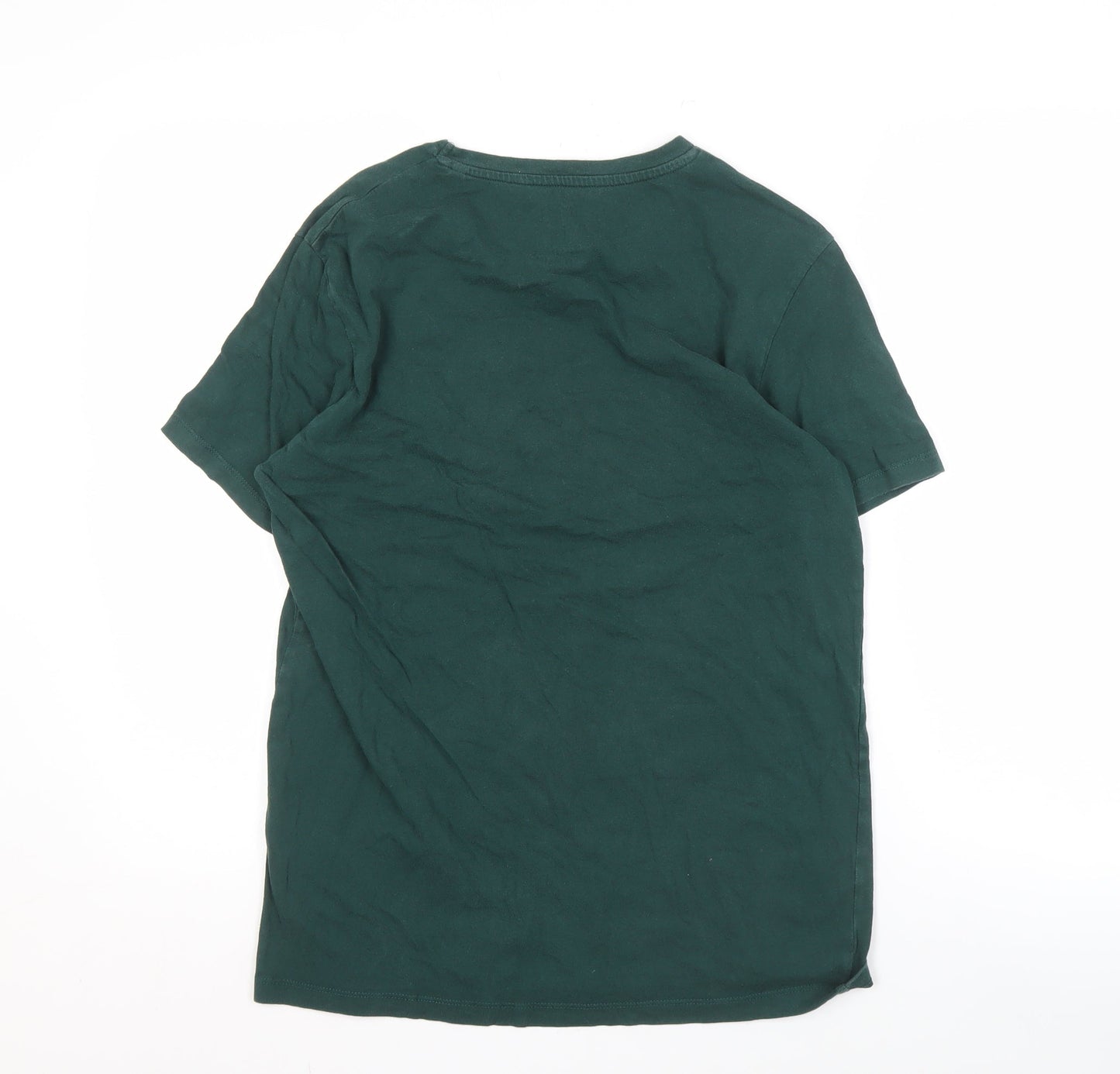 Mens UK Size M JACK & JONES Green  T-Shirt
