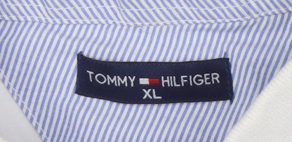 Tommy Hilfiger Men's White XL Polo Shirt