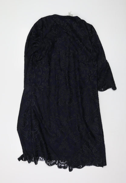 Womens UK Size 10 Monsoon Blue Basic Jacket