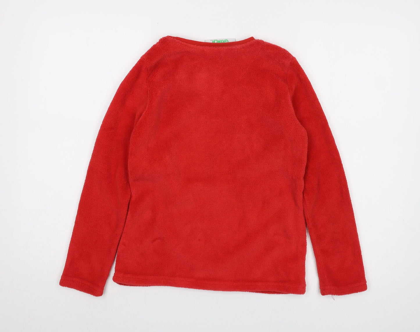 Dr. Seuss Boys Red Grinch Pyjama Top 11-12 Years