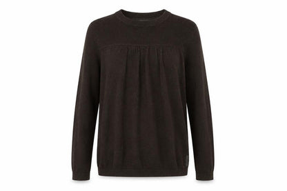 Womens UK Size S DKNY Jeans Brown Pullover Jumper
