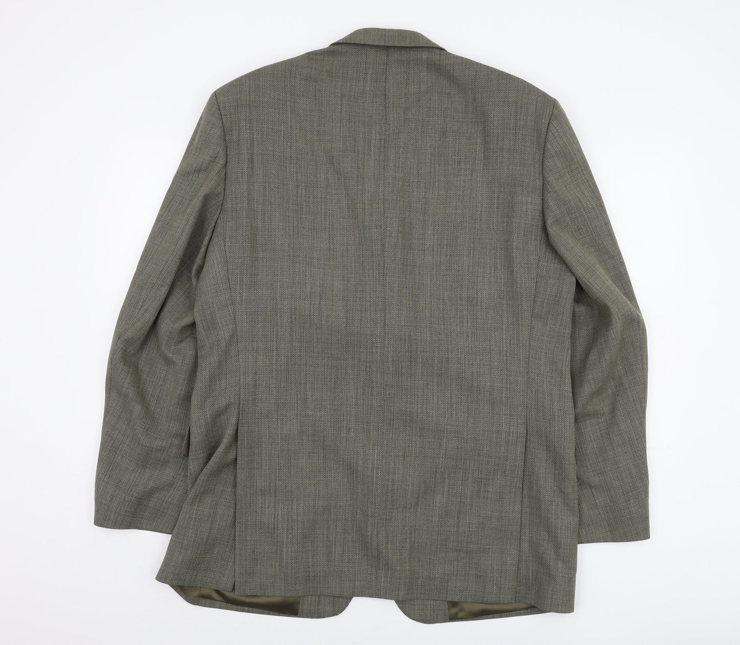 Magee Men's Grey Blazer 42R Check Tweed Classic Formal