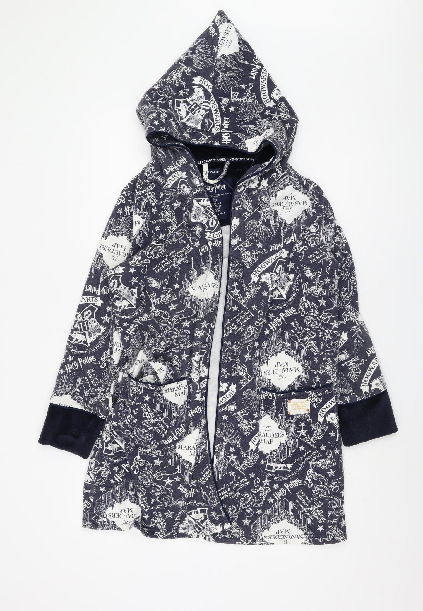 Harry Potter Boys Multicoloured S Robe with Hood
