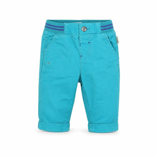Baker by Ted Baker Blue Khakis 3-6 Months Unisex Cotton Trousers