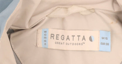 Womens UK Size 10 Regatta Blue Basic Jacket