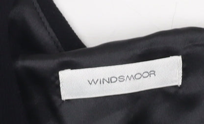Windsmoor Women's Black Dress - Size 10, Sleeveless
