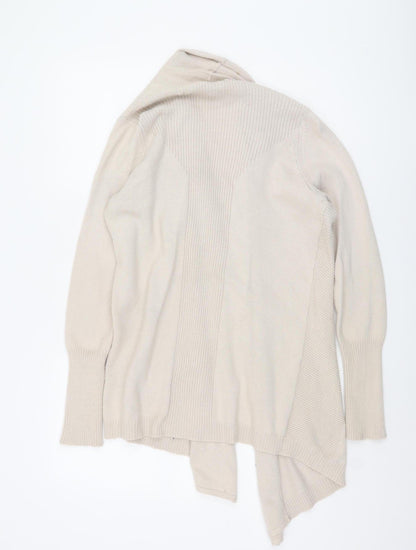 Jasper Conran Women's Ivory Open Front Cardigan - Size 14