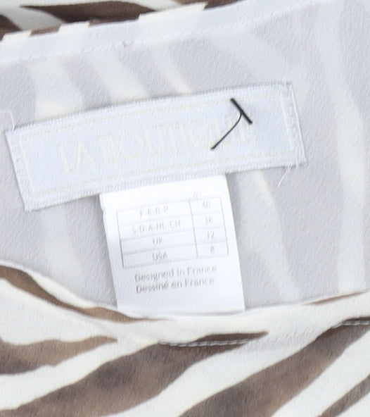 La Boutique Women's Multicoloured Blouse UK Size 12