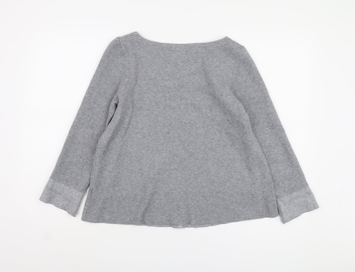 Womens UK Size M Cynthia Rowley Grey Pullover Jumper