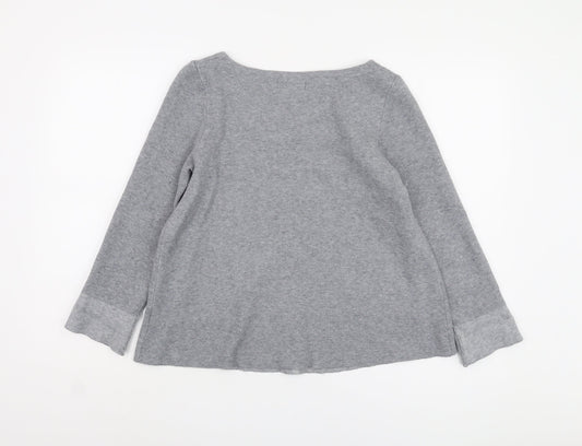 Cynthia Rowley Women's Grey Pullover Jumper M