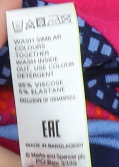 Marks and Spencer Women's Multicoloured Dress Size 12