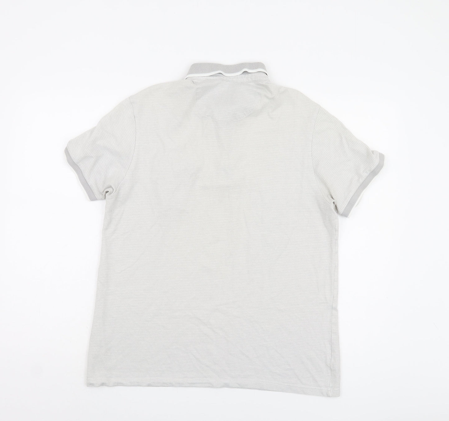 Burton Menswear London Polo Shirt L White Casual