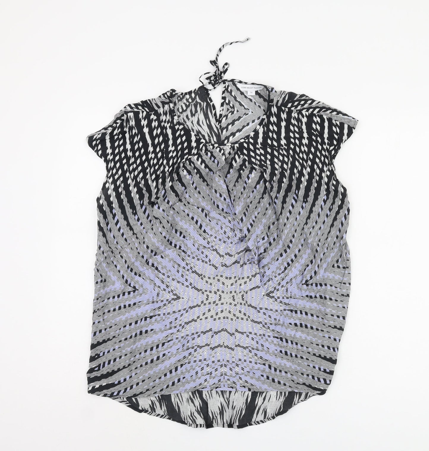 Fenn Wright Manson Women's Geometric Blouse, Size 14