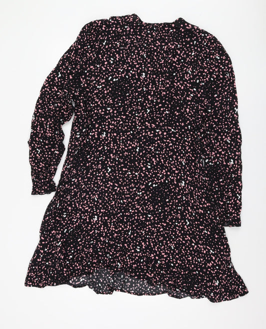 Marks and Spencer Women's Black Long A-Line Dress Size 20