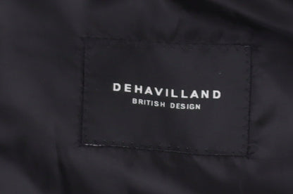 Dehavilland Men's Black Blazer, Medium, Regular Fit
