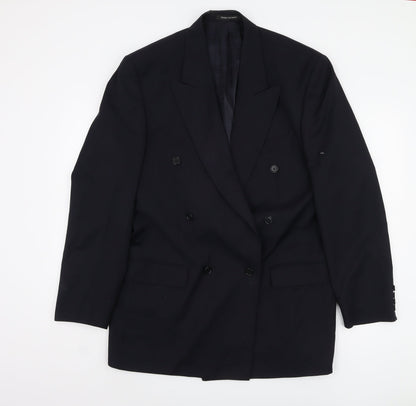 Mens UK Size 40 Pierre Balmain Regular Blue Suit Jacket