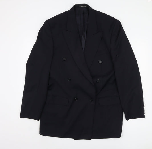 Mens UK Size 40 Pierre Balmain Regular Blue Suit Jacket