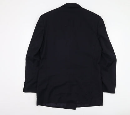 Mens UK Size 40 Pierre Balmain Regular Blue Suit Jacket
