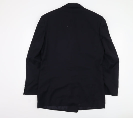 Mens UK Size 40 Pierre Balmain Regular Blue Suit Jacket