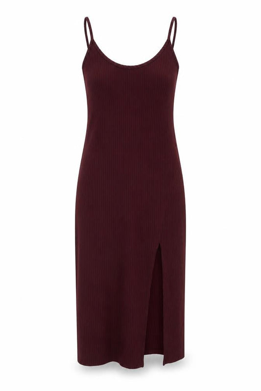 Front view of Silence + Noise Women's Multicoloured Slip Dress