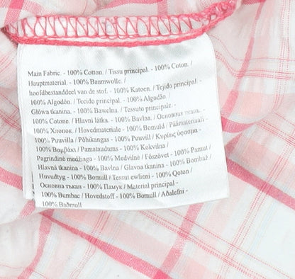 Womens UK Size 20 Regatta Pink Basic Button-Up
