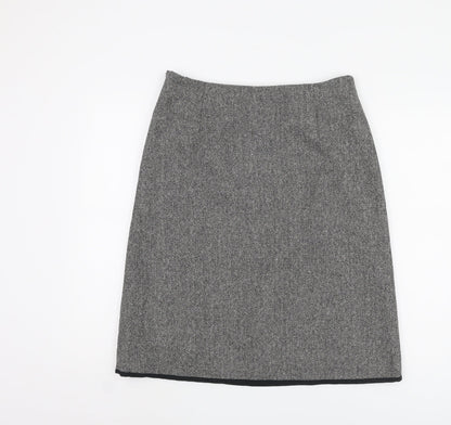 Laura Ashley Women's Herringbone Pencil Skirt Size 12
