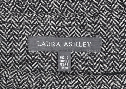 Laura Ashley Women's Herringbone Pencil Skirt Size 12