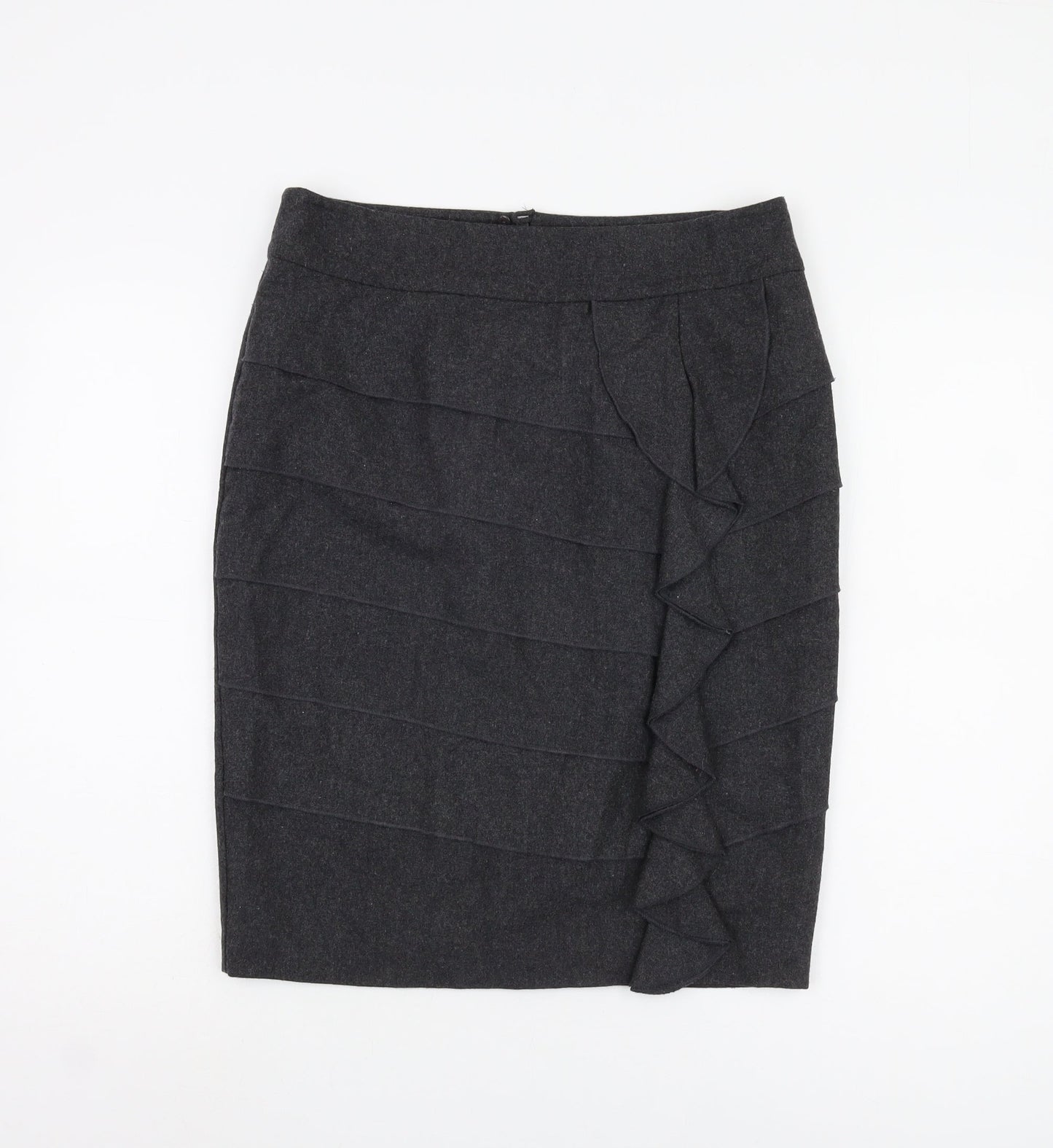 Marks and Spencer Women's Grey Pencil Skirt Size 12