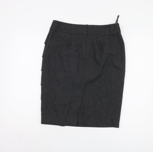 Marks and Spencer Women's Grey Pencil Skirt Size 12