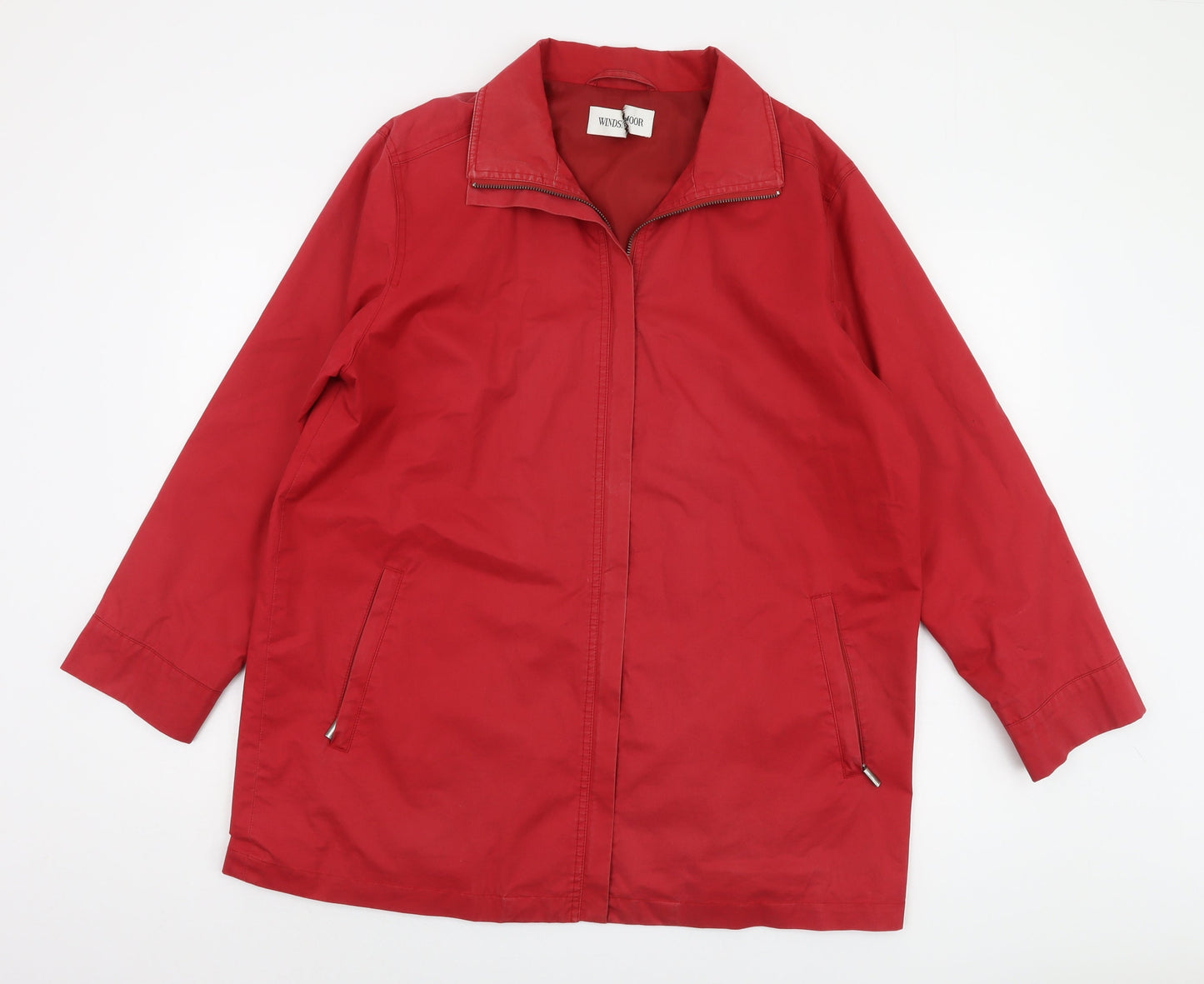 Womens UK Size 12 Windsmoor Red Basic Jacket