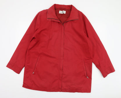 Womens UK Size 12 Windsmoor Red Basic Jacket