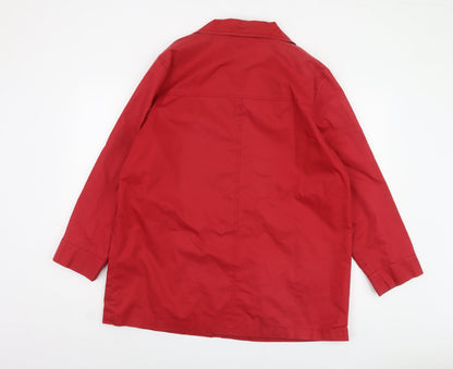 Womens UK Size 12 Windsmoor Red Basic Jacket