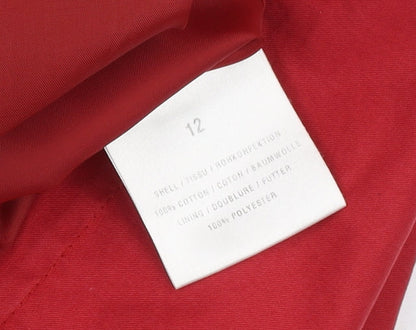 Womens UK Size 12 Windsmoor Red Basic Jacket