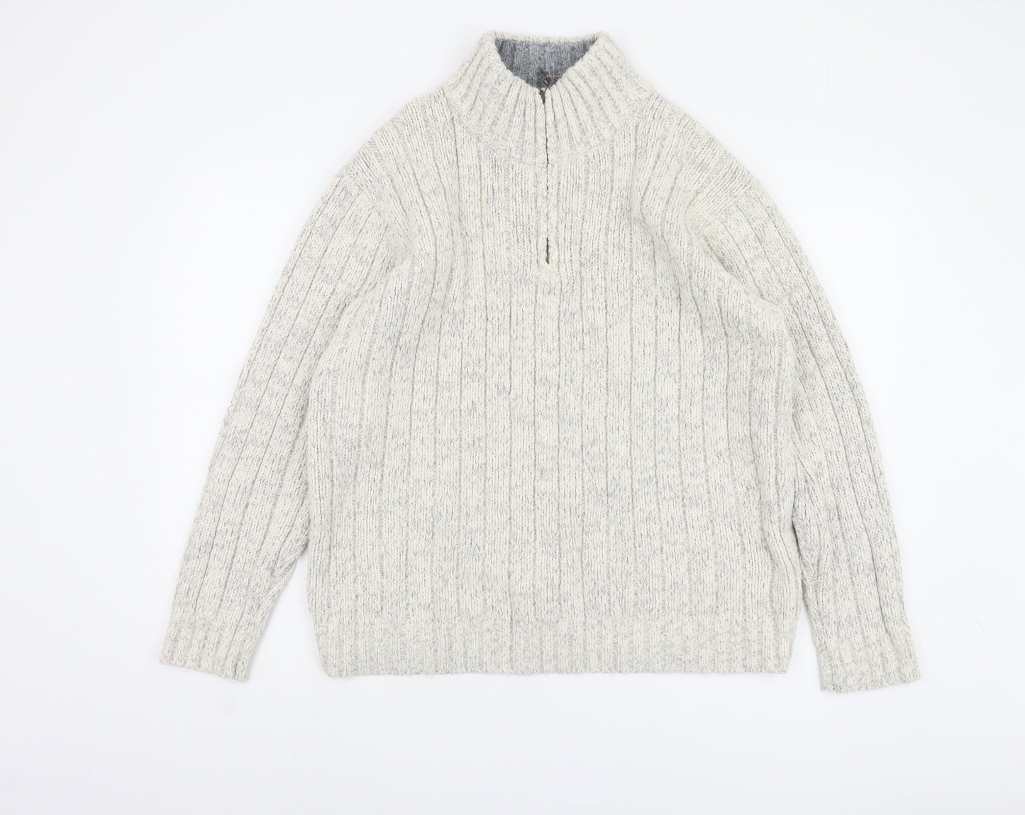 Marks and Spencer Mens Large Ivory Jumper
