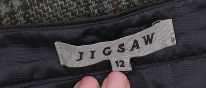 Womens UK Size 12 Jigsaw Straight & Pencil  Skirt