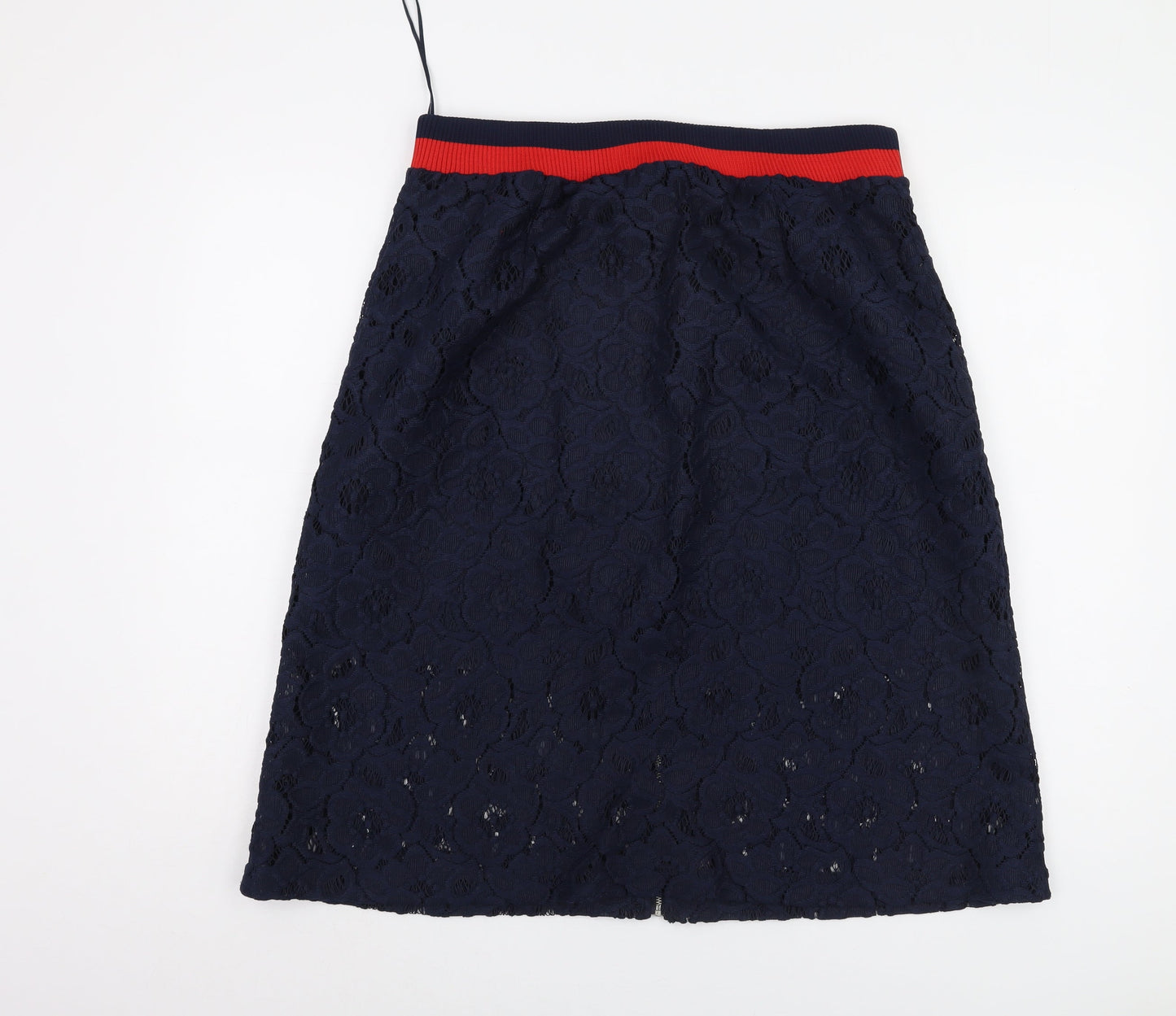 Marks and Spencer Women's Blue Lace Skirt Size 16