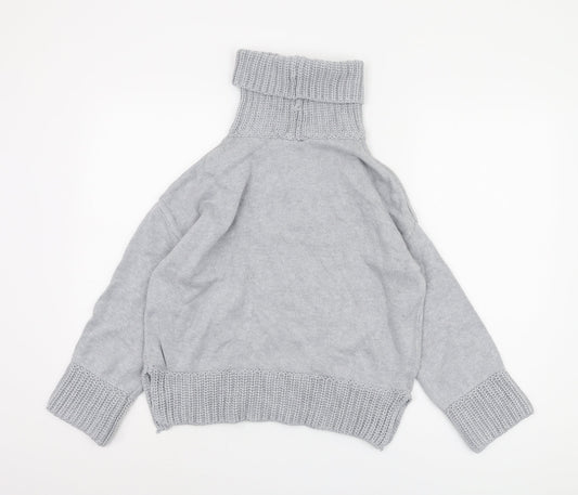 Womens UK Size 12 Marks and Spencer Grey Pullover Jumper