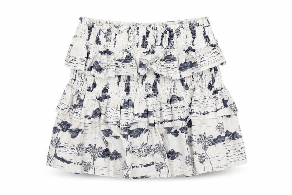 Cotton On Women's White Ruffled XL Skirt