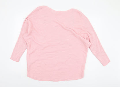 L.O.G.G. Women's Pink Pullover Jumper - M