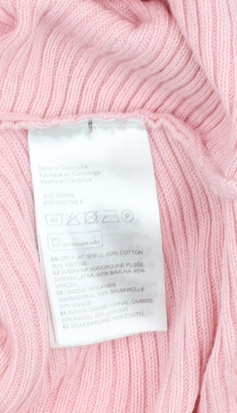 L.O.G.G. Women's Pink Pullover Jumper - M