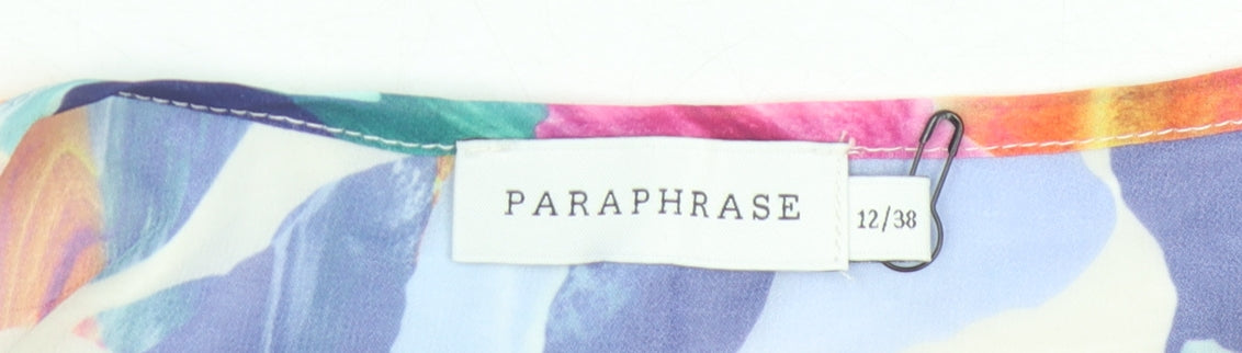 Paraphrase Women's Multicoloured Floral Tunic Blouse - Size 12