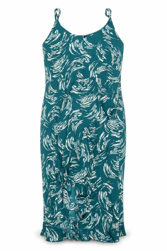 Apricot Women's Multicoloured Slip Dress Size 18