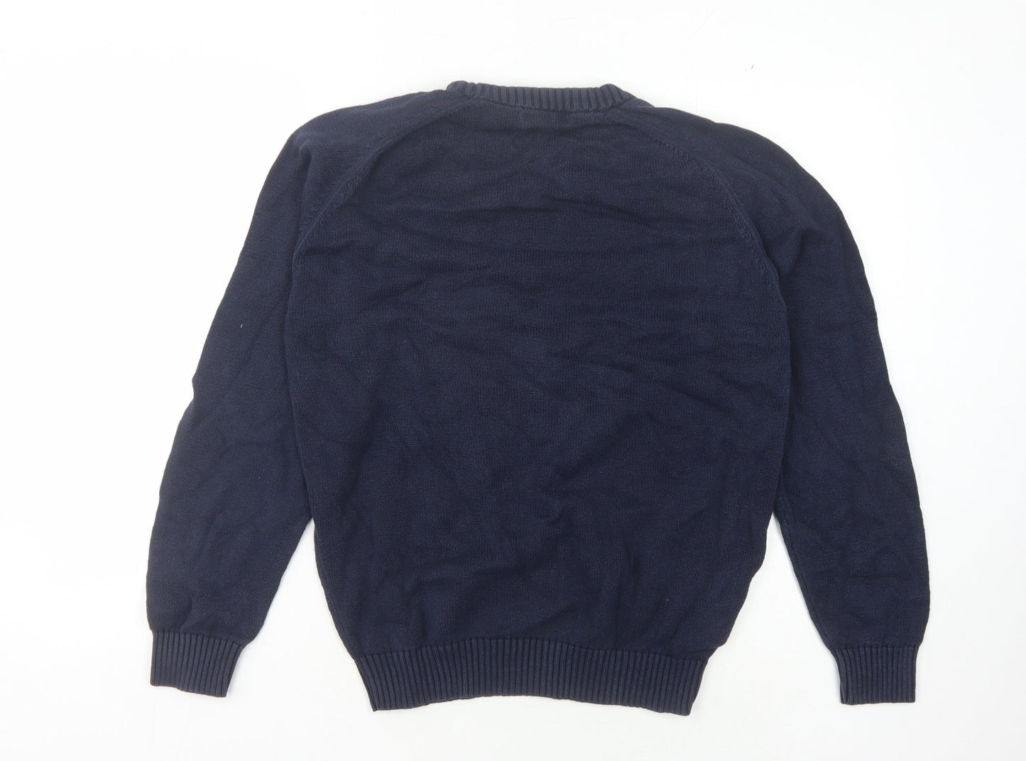 Austin Reed Men's Blue S Pullover Jumper, Crew Neck