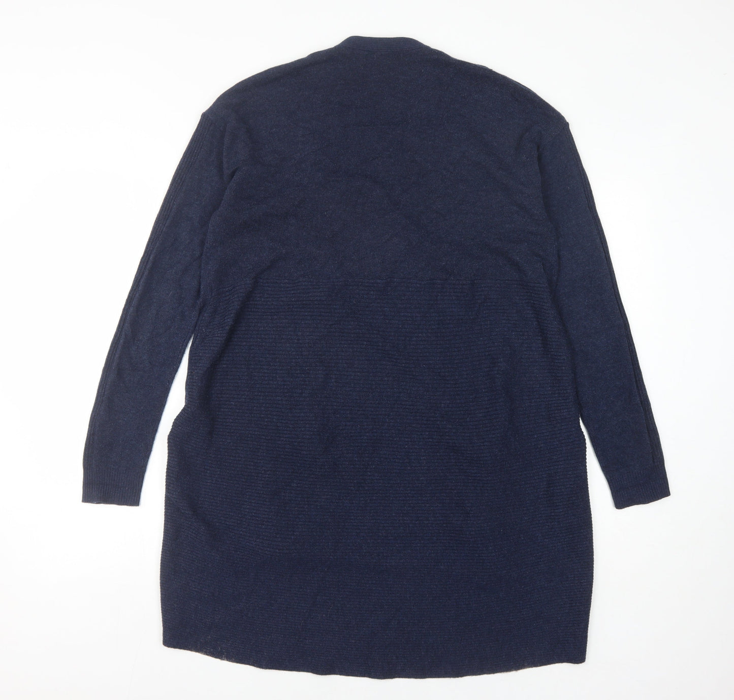 Womens UK Size 10 Red Herring Blue Cardigan Jumper