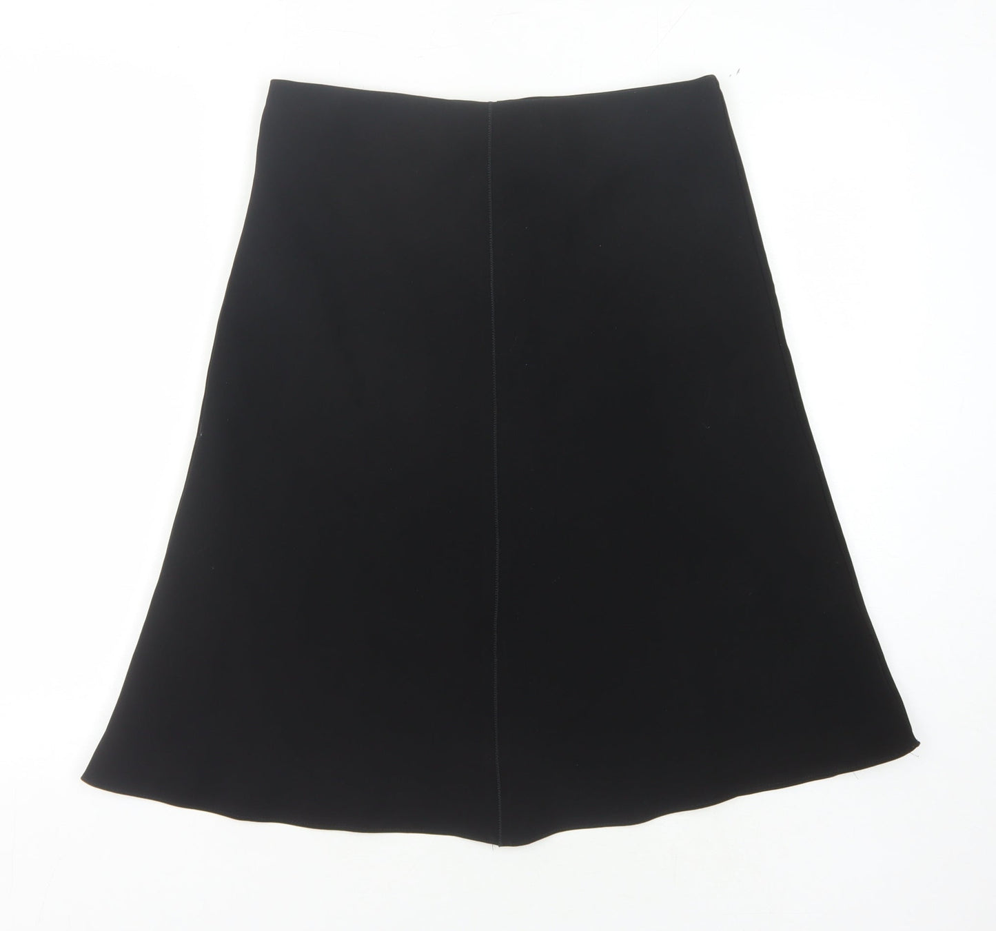 Marks and Spencer Women's Black A-Line Skirt Size 10