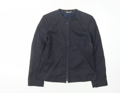 Womens UK Size 10 Marks and Spencer Blue Basic Jacket