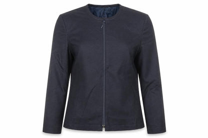Marks & Spencer Women's Blue Classic Jacket Zip Size 10
