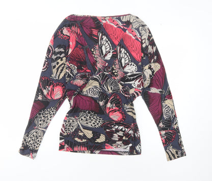 Womens UK Size S French Connection Multicoloured Basic Blouse