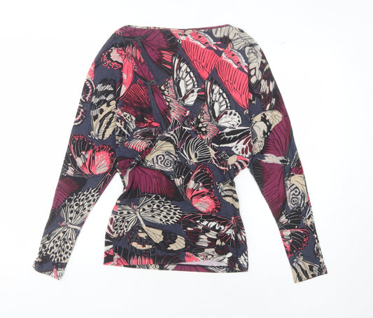 Womens UK Size S French Connection Multicoloured Basic Blouse